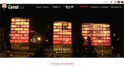 Desktop Screenshot of canal-led.com